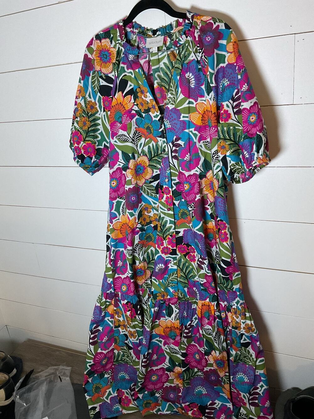 Sugarlips Rendal Floral Maxi Dress Size Small